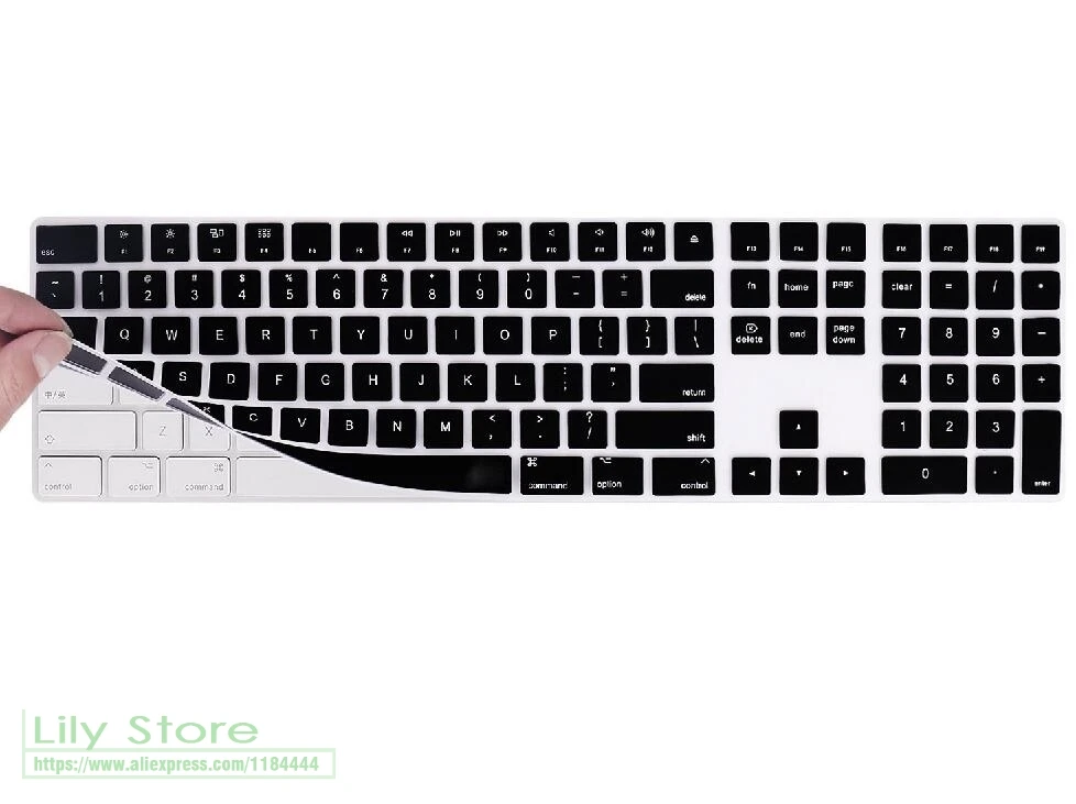 Беспроводная клавиатура с Bluetooth клавиатурой для Apple Magic Keyboard с цифровой клавиатурой US Layout A1843