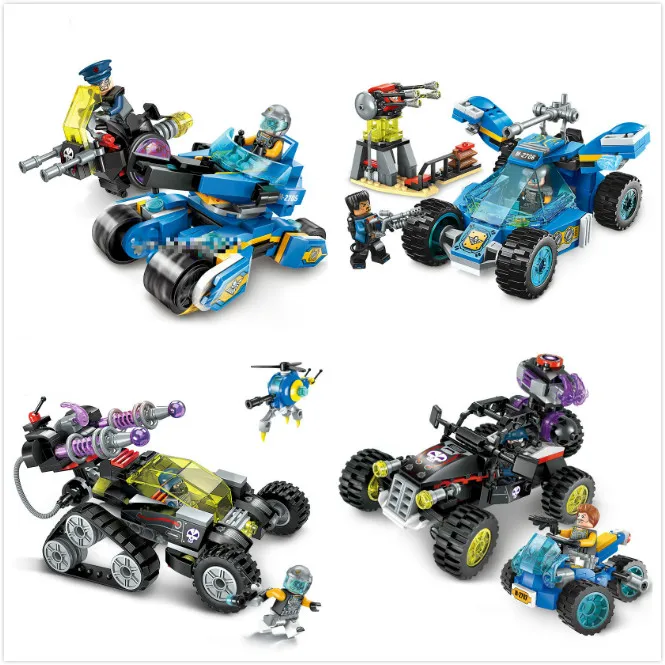 

Building Blocks Compatible with Lego Enlighten E2705-2708 Models Building Kits Blocks Toys Hobby Hobbies For Chlidren