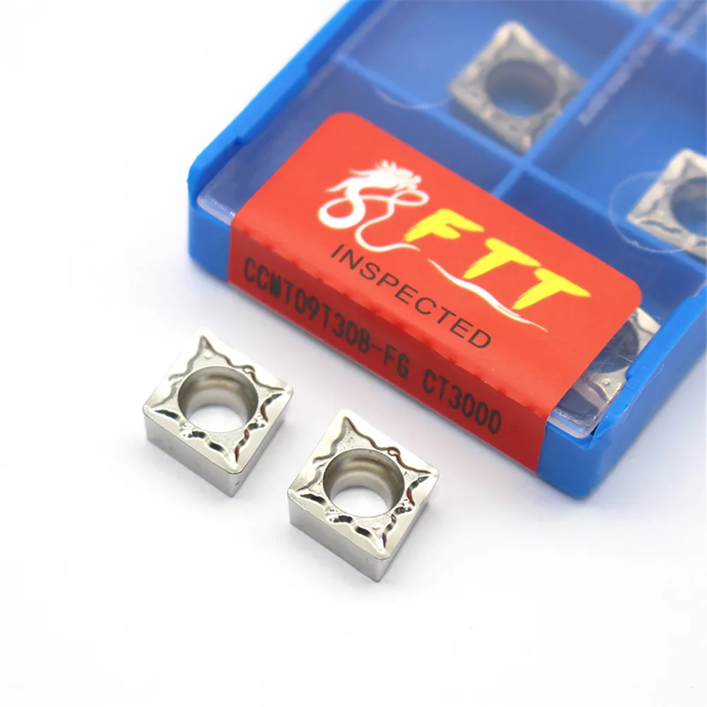 CCMT 09T308 CCMT09T308 FG CT3000 точение инструменты вставки карбида высокого качества токарный станок инструмент токарный токарная пластина