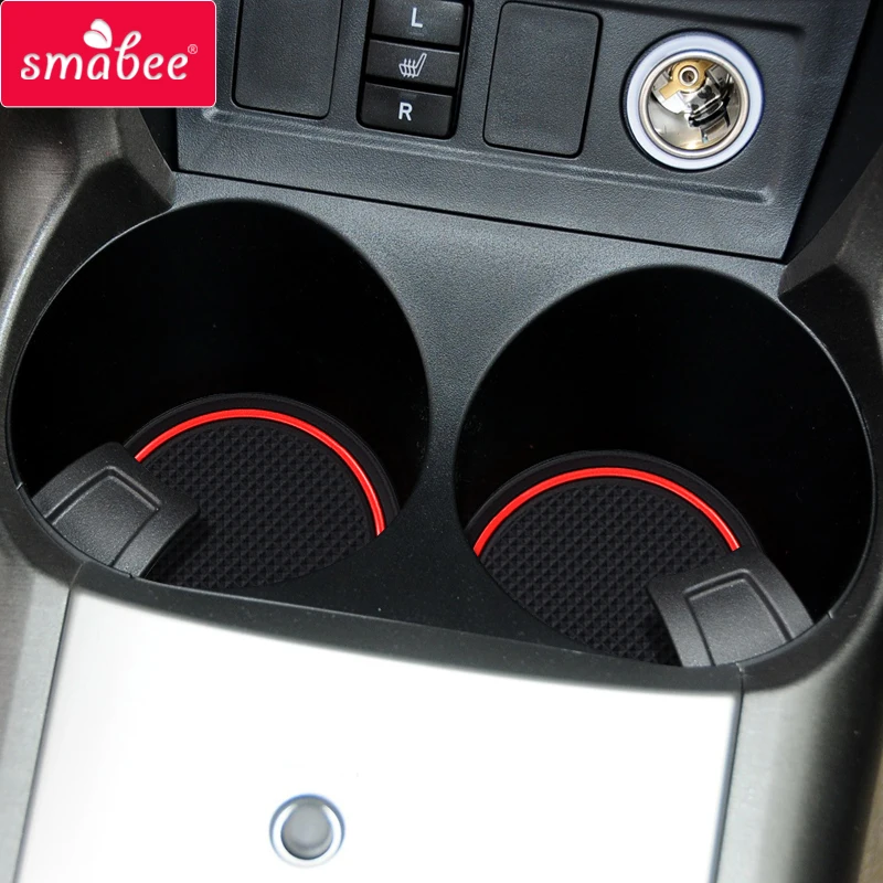 Smabee ворота Слот коврик для Toyota RAV4 2006 ~ 2012 XA30 Previa RAV 4 2007 2008 2009 2010 2011 подстаканники