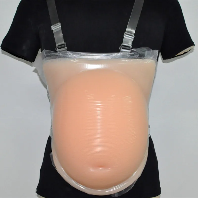 2 10 Months Size Pregnant Model Soft Silicone Premium Belly Prosthetics 