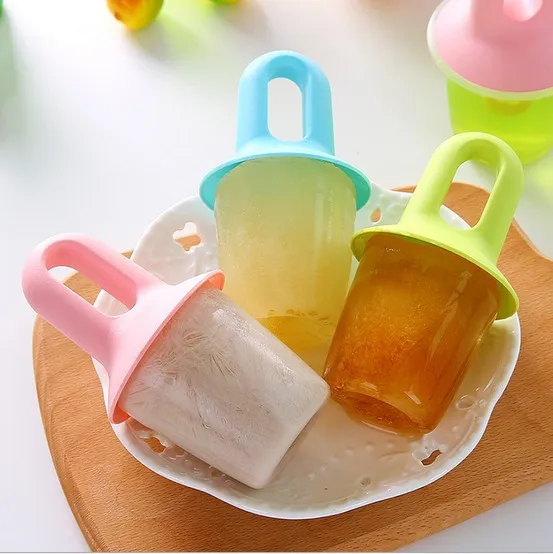2 шт./лот DIY Форма для мороженого форма йогурта с крышками детский подарок