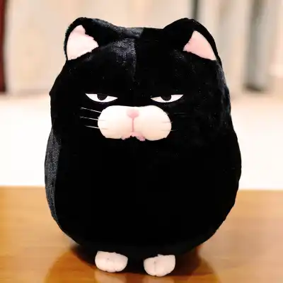 fat stuffed cat