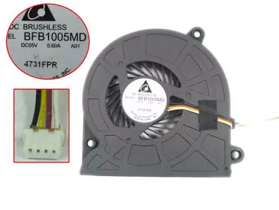 Delta Electronics BFB1005MD A01 DC 5V 0.6A 4-проводной Сервер вентилятор охлаждения