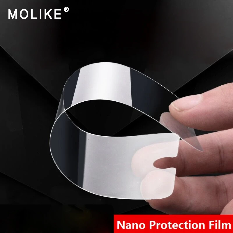 MOLIKE Nano Protection Film For iphone 5 5S 6 6S 7 8 Plus X 10 Soft Explosion-proof Cover Screen Protector Not Tempered Glass | Мобильные