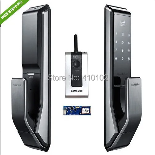 Buy Samsung EZON SHS P717 Digital Door Lock Push Pull