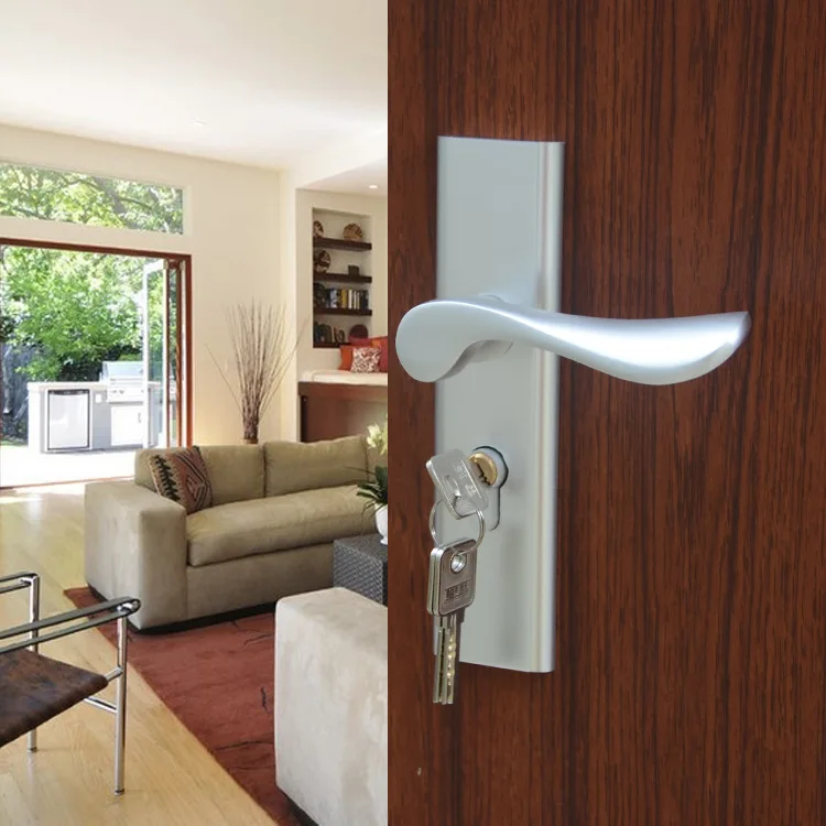 

Passage Lever Door Prelude Handle Lock Set . Interior door locks, Mechanical door locks Rodanliu OSK-011W