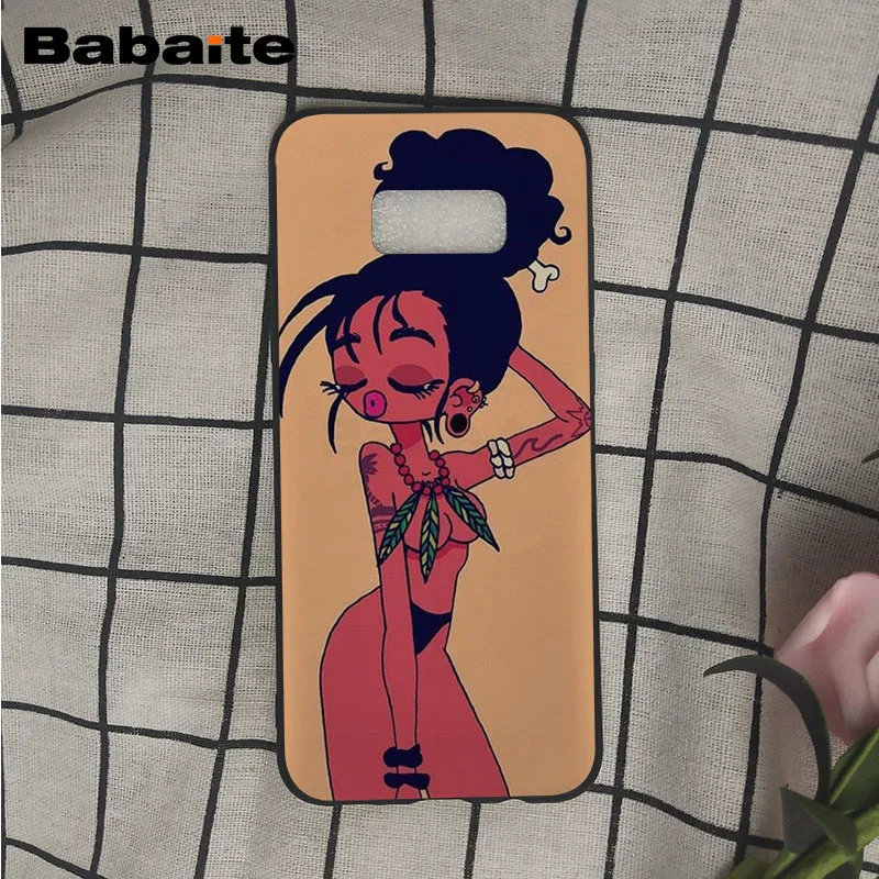 Cartoon sexy black girl