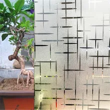 

45 x 200cm Privacy Window Films No-Glue Static Decorative Frosted Window Cover Stickers
