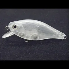 WLure 6,5 г плоский профиль широкий воблер кренкбейт Неокрашенная приманка тела 10 приманки в партии изготовления приманки комплект UPC547P10