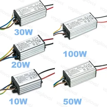 Vogliovoi led transformador 10w 20 30 50 100 baixa corrente AC110-220V alumínio à prova ddiy água para projector highbay blub diy