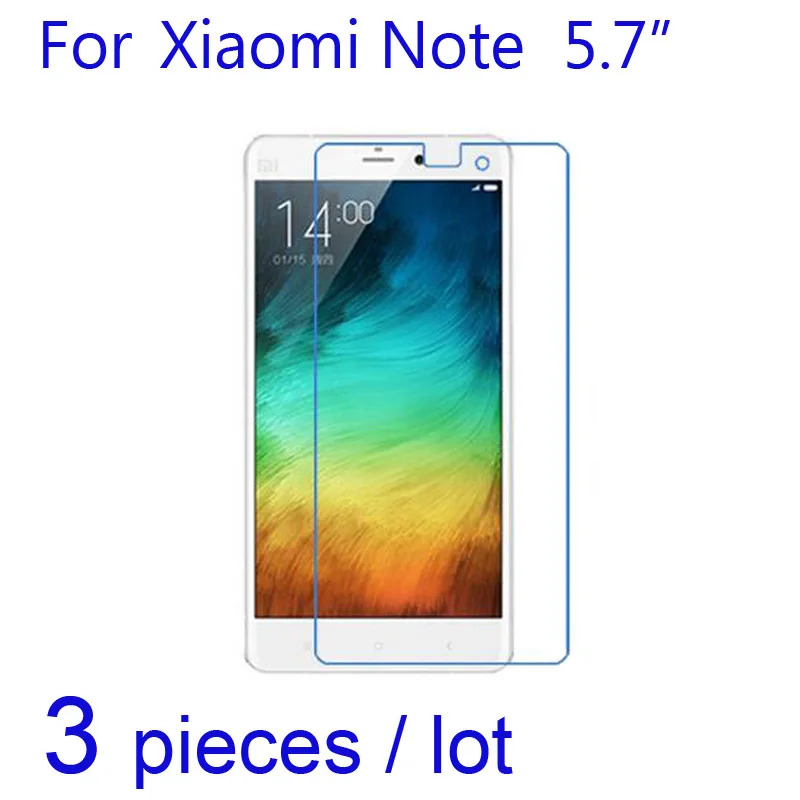 

3pcs/pack Screen Protector Clear/Matte/Nano Explosion-proof Protective Films for Xiaomi Xiomi Mi Note 1 3 Note3/ M5s 5s Plus LCD
