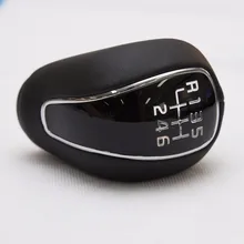 6 скоростей Подлинная для KIA FORTE Cerato K3 Кожа Глянцевая ручка переключения передач 1 шт. 43711A2300D3B 43711A2300D3B