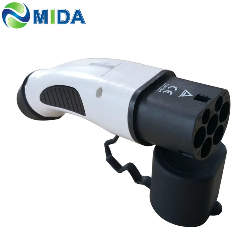 DUOSIDA EV PLUG 16A 32A 3 фазный IEC 62196 2 тип штекерный разъем электрическое автомобильное