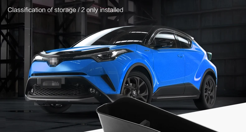 SMABEE сиденье щелевая коробка для хранения для TOYOTA C-HR~ CHR центральный подлокотник коробка для хранения ABS аксессуары для интерьера