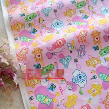 110*50 см Care Bears carebears медведь волокна ткани водонепроницаемый Оксфорд ткань для пэчворка ПВХ DIY Швейные скатерть мешок плащи
