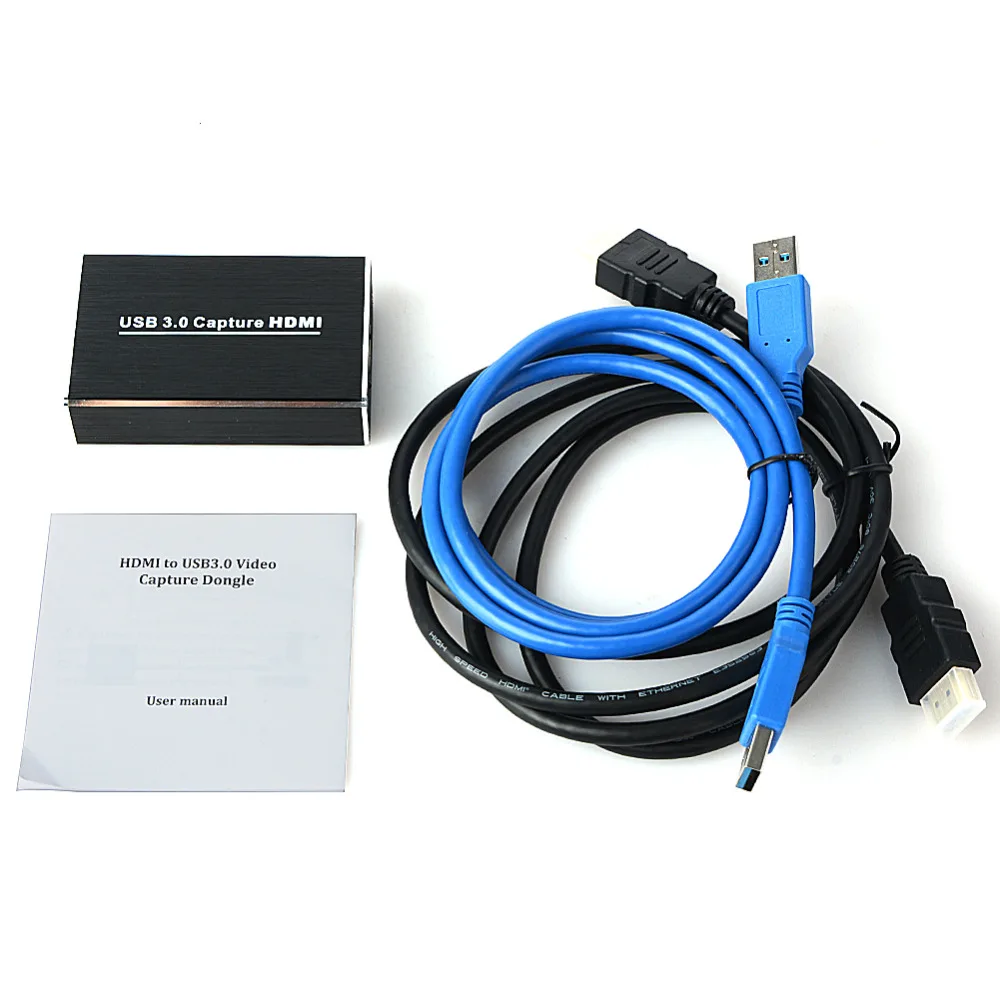 

USB3.0 Capture HDMI Converter Adapter 1080P 60FPS Free Drive Video Capture Box for Xbox PS3 PS4 TV Box