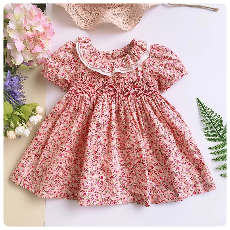 little girls smocked dresses