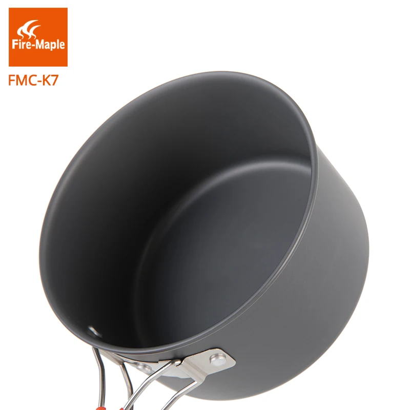 Fuego de arce de herramientas juego de Picnic al aire libre que acampa plegable cocina utensilios de cocina de aleación de aluminio para 2-3 personas FMC-K7