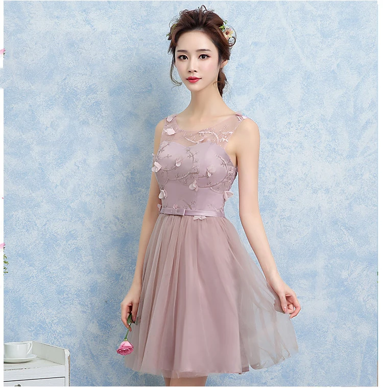 Teenage Designer Short Dresses Prom Clothes Formal Children Styles