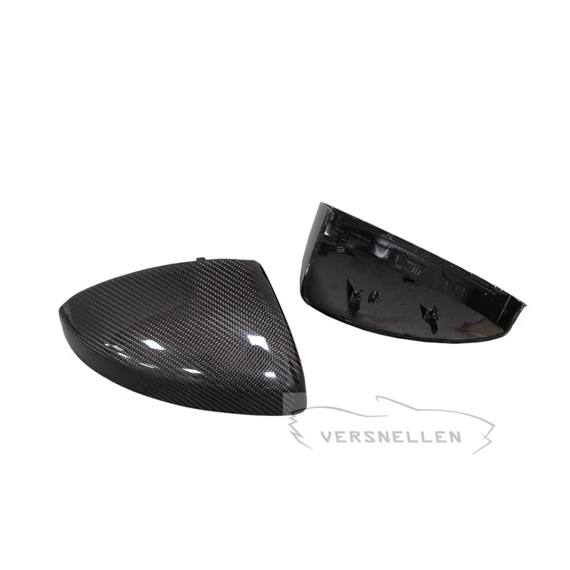 

R8 TOP Quality PU Protect Carbon Mirror Caps 1:1 Replacement OEM Fitment Side Mirror Cover for Audi R8 MK3 / TT MK2 2015 2016