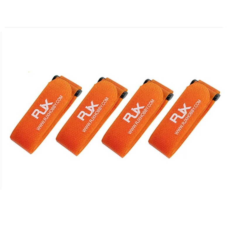 

4pcs Orange 300mm*20mm Battrey Straps Strap for RC FPV Racing Drone