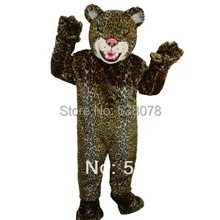 Пятнистый костюм талисмана Jaguar взрослый размер для вечеринки дикий зверь маскот наряд подходит костюм кунг-фу панды EMS отправка SW948