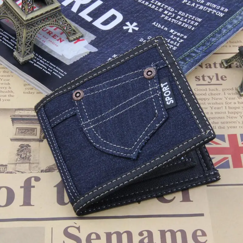 

Hot Promotion! 2018 Vintage Man Wallet Male Top Quality Canves Thin Soft Wallets Zipper Money Card Holder Purses for Men