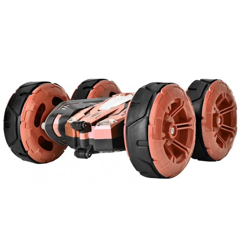 Large Double Sided Stunt Rc Car 2.4G Double-Sided Drift Deformation Buggy Rock Crawler Roll 360 Degree Flip Kids | Игрушки и хобби