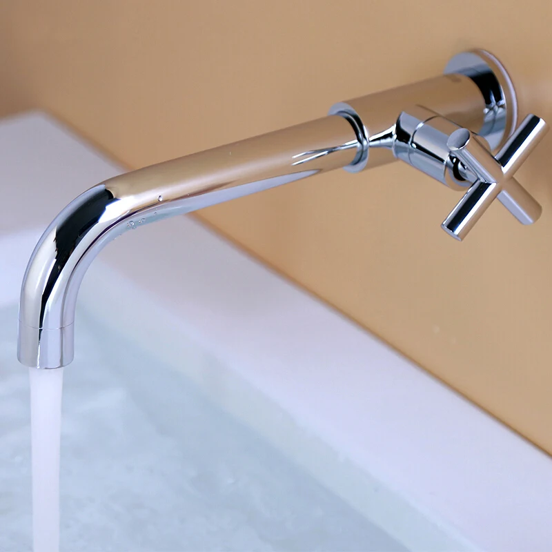 Online Wand Montiert Becken Wasserhahn Einzigen Kalten Wasserhahn Bad Küche Waschbecken Tippen Zapfen Bibcocks Garten Wasser Wasserhahn Auslauf Mopp Pool tippen
