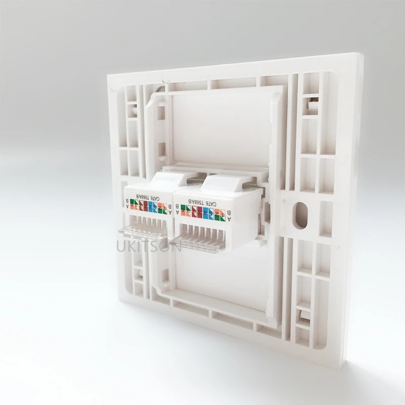 2 Ports RJ45 Face Panel pic 5