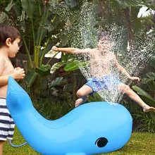 Kids Children Inflatable Water Spray Dolphin Toys Simulation Dolphin Model Toy Outdoor Swimming Pool Game Appliance Toys