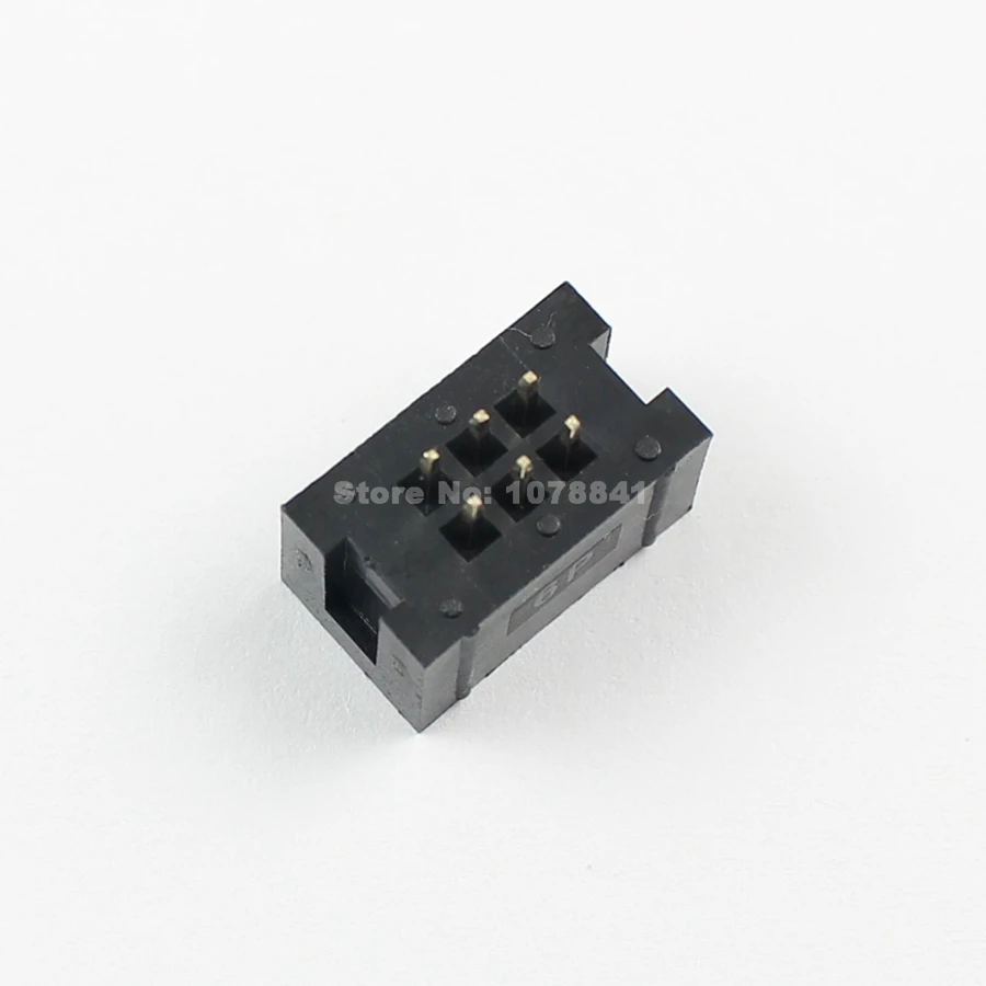 10PCS DC3-10P 2.54mm 2x5 Pin Straight Male Shrouded header IDC Socket YJ