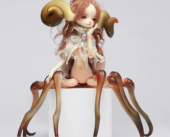 

Free shipping . 1/4 bjd doll Xaviera make of resin