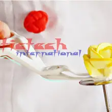 Dhl ИЛИ ems 2000 штук деликатный Съемник цветов из глазури леденец Сахар ремесло помадка торт украшение инструмент движение ножницы для крема передачи