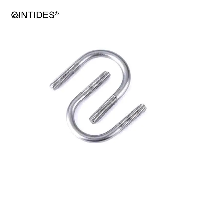 QINTIDES M12 Bolts U style 304 stainless steel U shaped screw U shaped