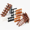 City House Parts Building Blocks Fence Rail Enclosure Barrier Garden Ladder Stair Assemble Bricks Toys Friends ► Photo 1/6