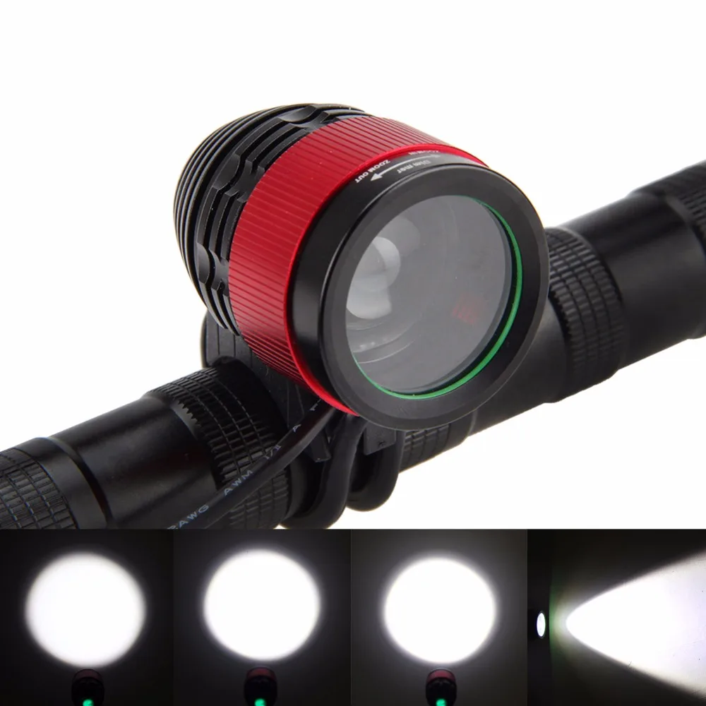 Buy Zoomable Bike Light 5000LM XM L T6 LED Head Torch