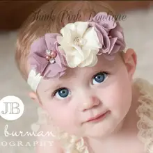 JRFSD 1 шт. горячая Распродажа головная повязка с 3 цветами жемчужные алмазные резинки для волос, резинки для девочек эластичные детские аксессуары для волос