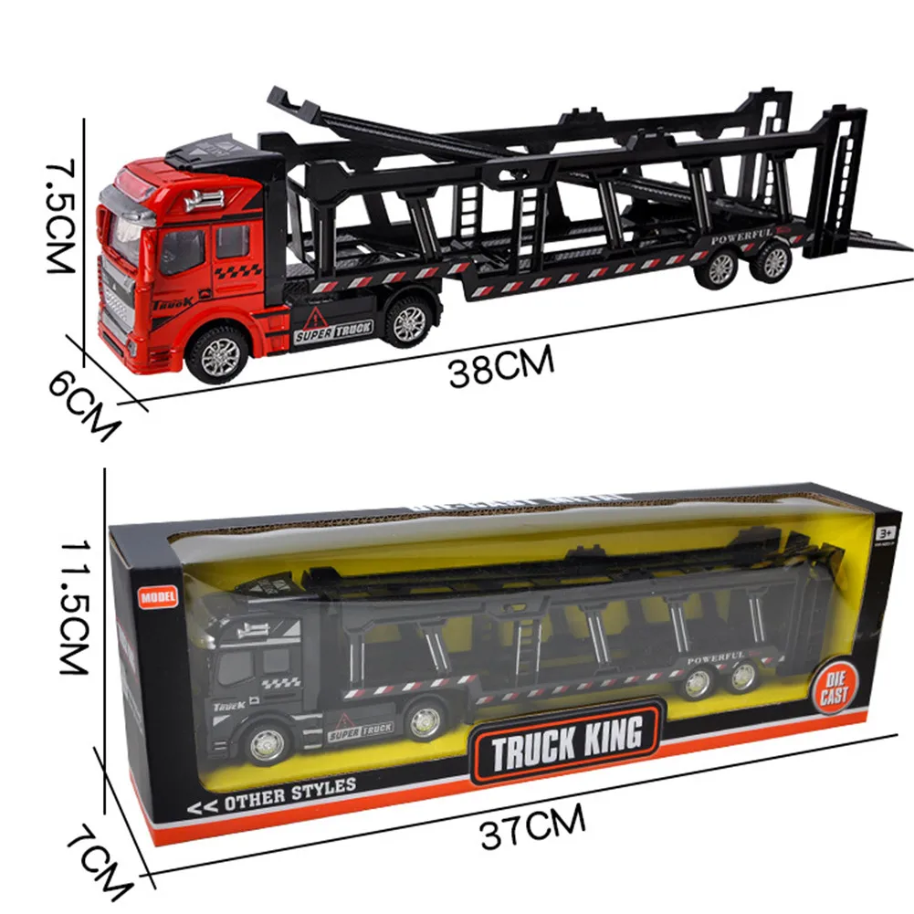 1:48 сплав грузовик транспортер модель вытянуть назад игрушечный автомобиль четыре типа лучший подарок для детей Детские игрушки для мальчика подарок на год
