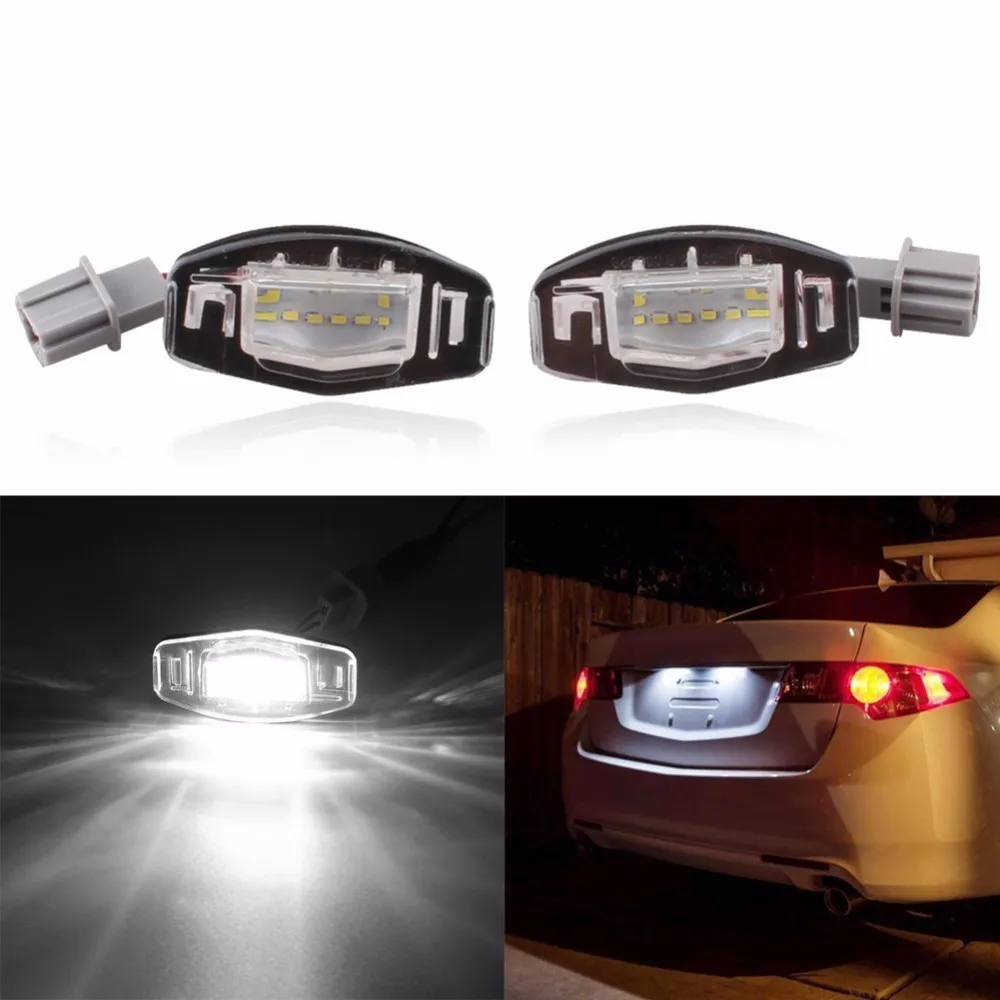 Buy 2Pcs 18 LED License Plate Lights Number Plate Lamp