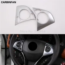 Аксессуары наклейка для HONDA VEZEL HR-V HRV хром рулевая панель крышка значок отделка вкладыша литье Гарнир