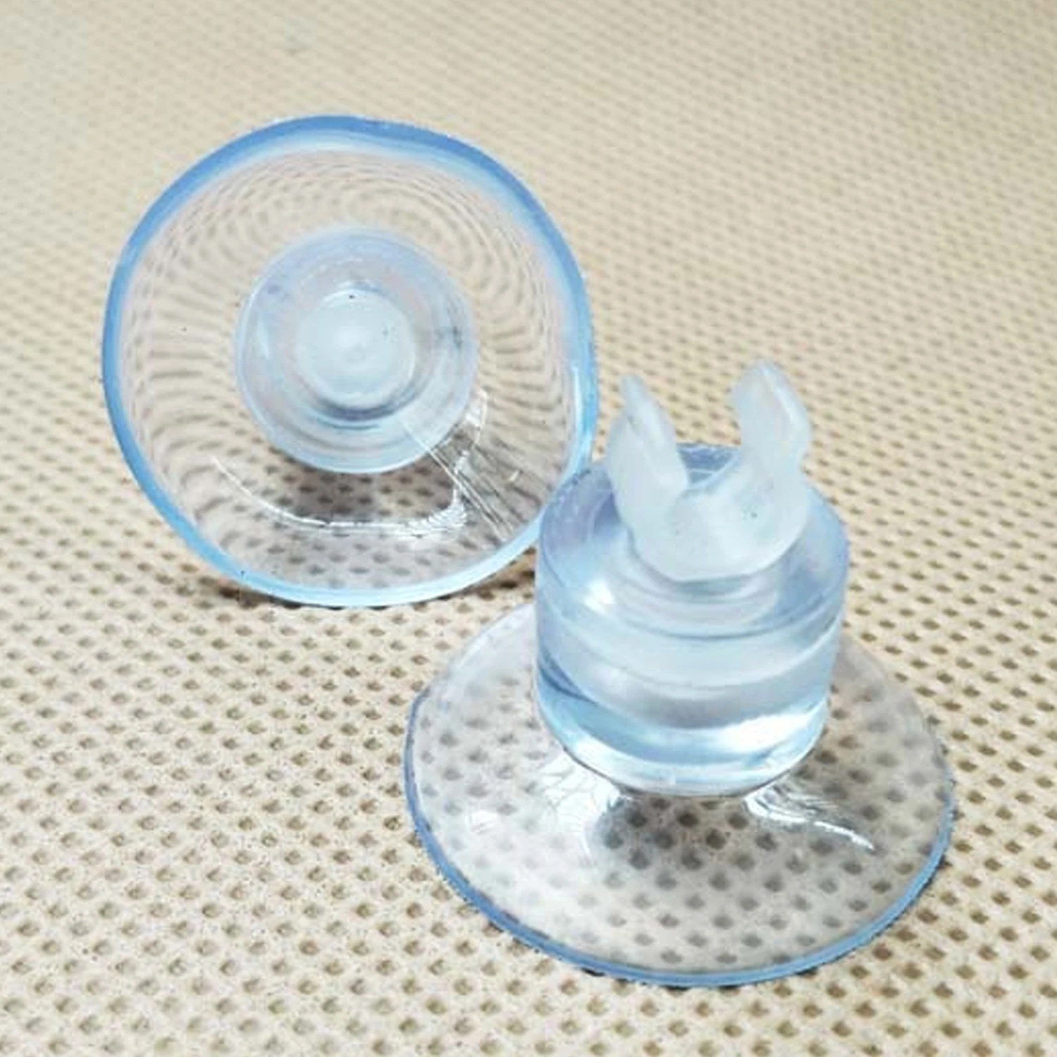 

10PCS Soft Rubber Transparent Aquarium Fish Tank Tubes Thermometers Pipes Suction Cup Holder Sucker Clip Clamp