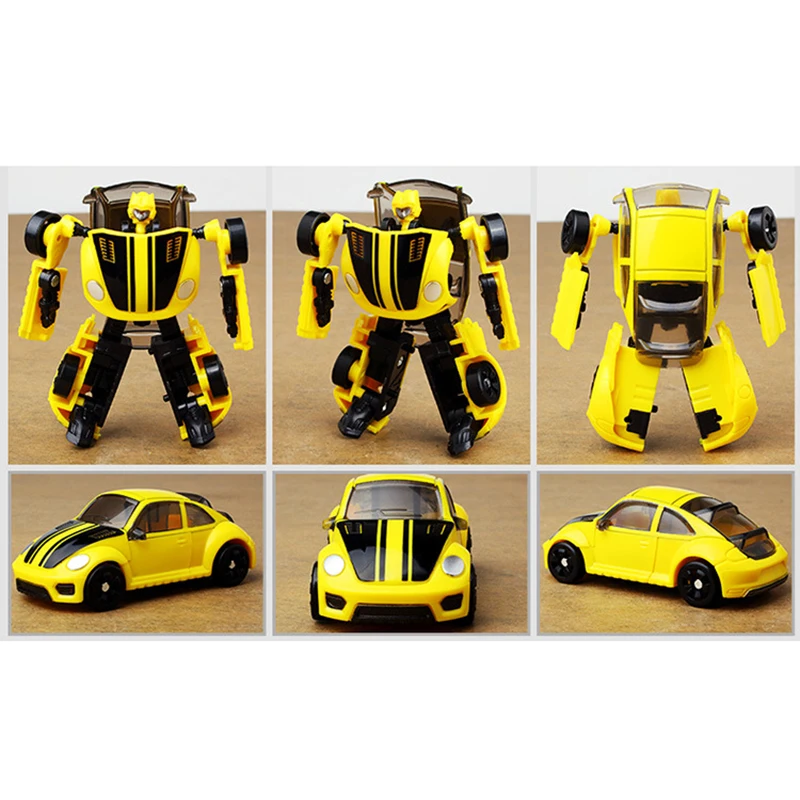 1Piece 8cm 6 Types KID toys Car Transforming Deformation Robot Tobot Mini Series Boy Kid Children Kids Toy Transform Robt Gift