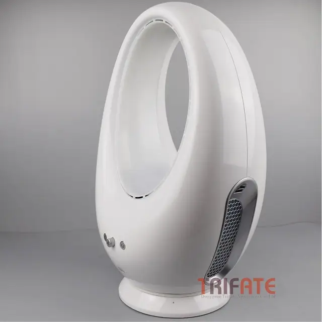 Round Shape Electric Fan without Vane Bladeless Fan Safe Using with Remote Control in Fans from
