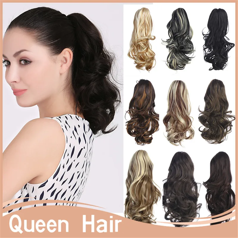 1PC Synthetic Ponytail Extension 12" 30cm Natural Ponytail Pony Tail