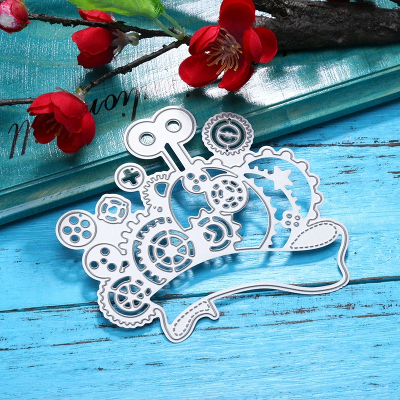 

Gear Switch System Metal Cutting Dies Stencils For DIY Scrapbooking Decorative Embossing Suit Paper Cards Die Cutting Template