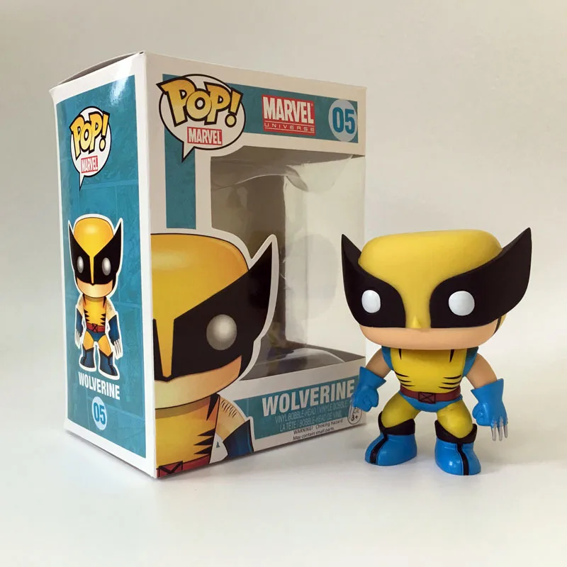 Funko POP Marvel X-MEN Росомаха brinquedos фигурка игрушки для детей подарок на день рождения