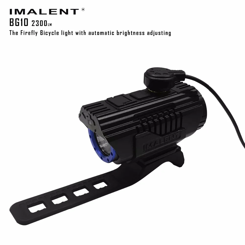 Imalent BG10 Smart-адаптироваться Велосипедные фары CREE xhp50 светодиодов 2300 люмен с зарядка через USB и 26350 Батарея для Велосипедный Спорт налобный фонарь