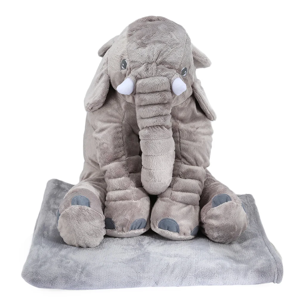 Baby Infant Plush Elephant doll Soft Appease Elephant Playmate Calm